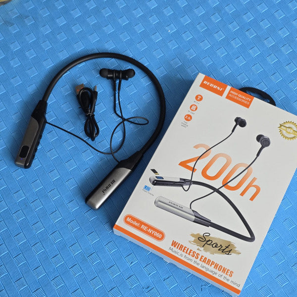 হাই কোয়ালিটি ওয়্যারলেস ইয়ারফোন-REGRSI RE-NY060 মাত্র 650/-