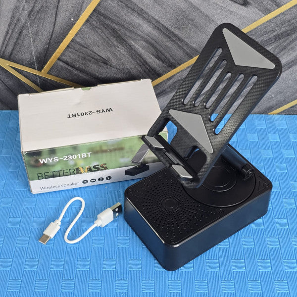 স্পিকার + পাওয়ার ব্যাংক + ফোন স্ট্যান্ড = একসাথে মাত্র ৬৯০/-